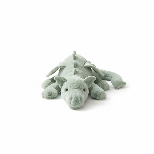 Green Dragon with white background
